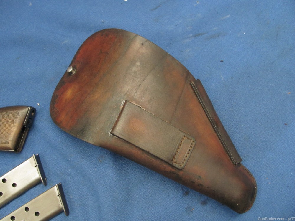 WWII German MAUSER HSc - Two Mags- Holster -Wehrmacht  Issue Nice Rig-img-23