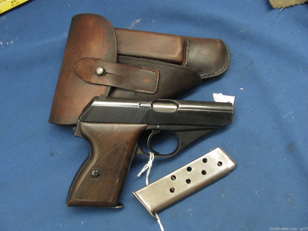 WWII German MAUSER HSc - Two Mags- Holster -Wehrmacht  Issue Nice Rig-img-45