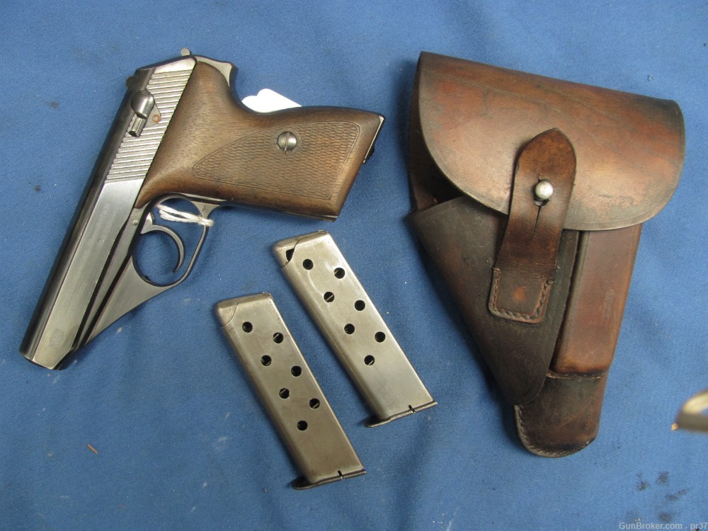WWII German MAUSER HSc - Two Mags- Holster -Wehrmacht  Issue Nice Rig-img-16