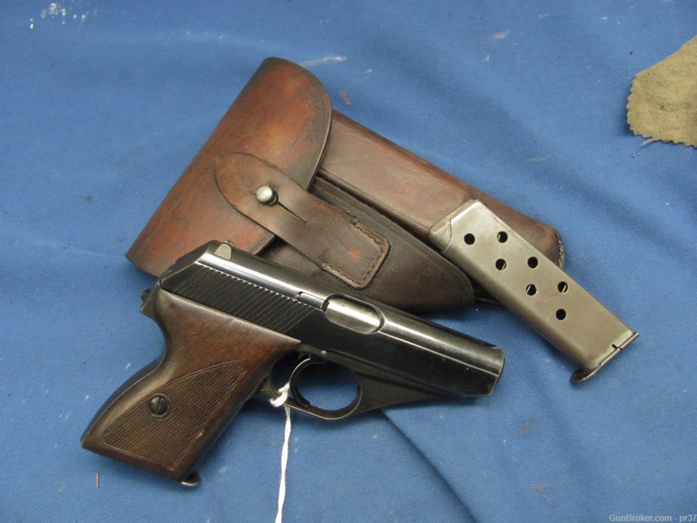 WWII German MAUSER HSc - Two Mags- Holster -Wehrmacht  Issue Nice Rig-img-52