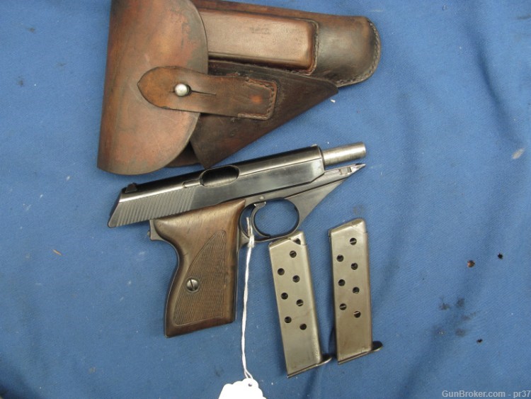 WWII German MAUSER HSc - Two Mags- Holster -Wehrmacht  Issue Nice Rig-img-35