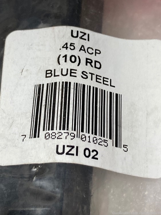 Pro MagUZI .45 ACP 10RD blue steel magazine UZI 02-img-1
