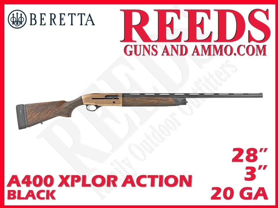 Beretta A400 Xplor Action Bronze KO Walnut 20 Ga 28in J40AY28-img-0