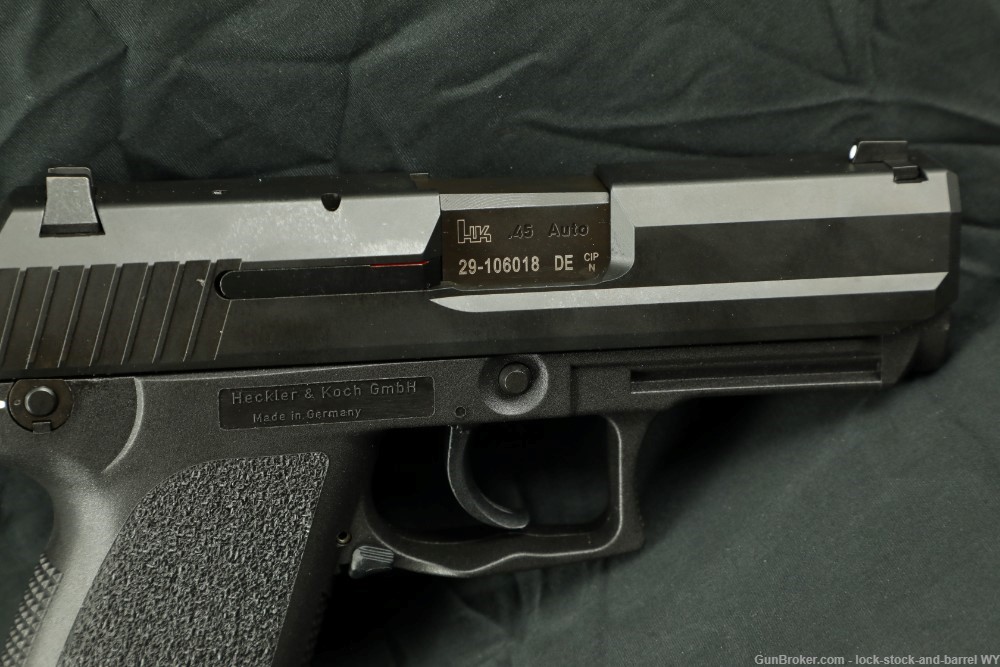 Heckler & Koch H&K USP Compact .45 ACP DA/SA Pistol 3.78”  w/ Case-img-5