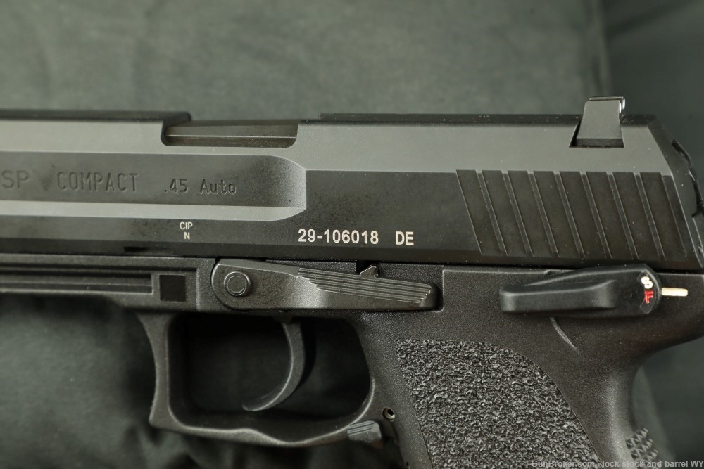 Heckler & Koch H&K USP Compact .45 ACP DA/SA Pistol 3.78”  w/ Case-img-16