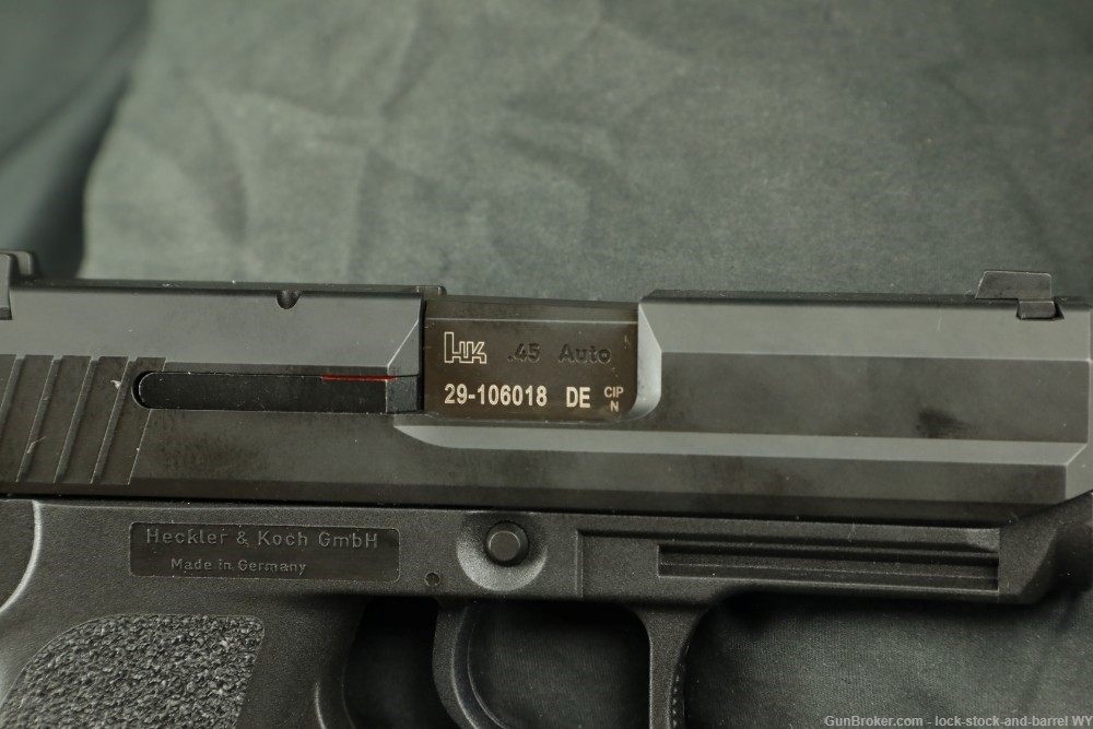 Heckler & Koch H&K USP Compact .45 ACP DA/SA Pistol 3.78”  w/ Case-img-14