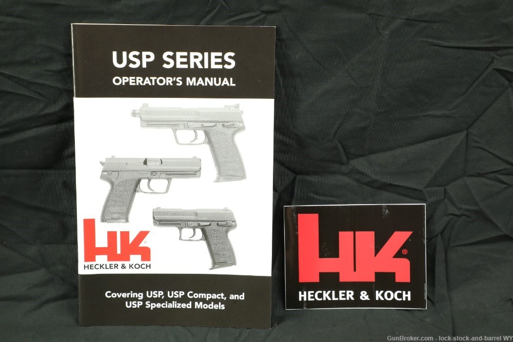 Heckler & Koch H&K USP Compact .45 ACP DA/SA Pistol 3.78”  w/ Case-img-27