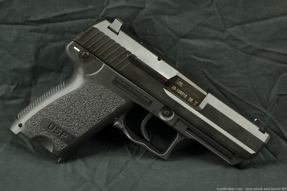 Heckler & Koch H&K USP Compact .45 ACP DA/SA Pistol 3.78”  w/ Case-img-3