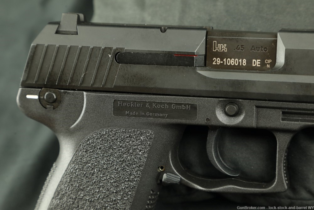 Heckler & Koch H&K USP Compact .45 ACP DA/SA Pistol 3.78”  w/ Case-img-13
