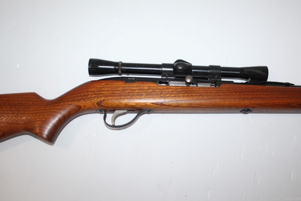 Sears Roebuck Model 25 High Standard .22LR Semi Auto Tube Fed Rifle + Scope-img-8