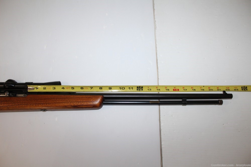 Sears Roebuck Model 25 High Standard .22LR Semi Auto Tube Fed Rifle + Scope-img-43