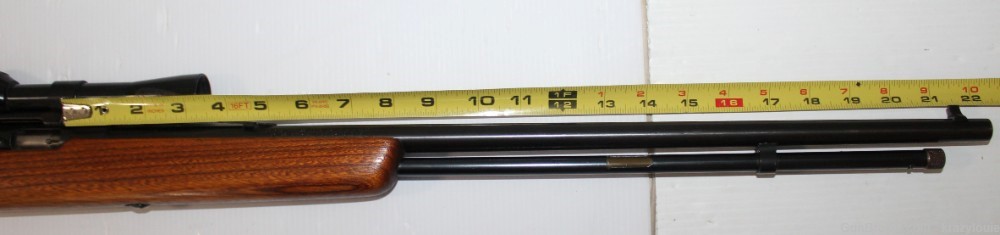 Sears Roebuck Model 25 High Standard .22LR Semi Auto Tube Fed Rifle + Scope-img-44