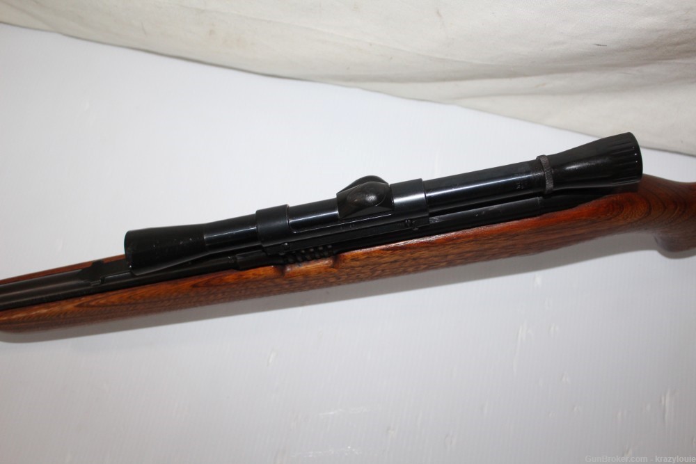 Sears Roebuck Model 25 High Standard .22LR Semi Auto Tube Fed Rifle + Scope-img-16
