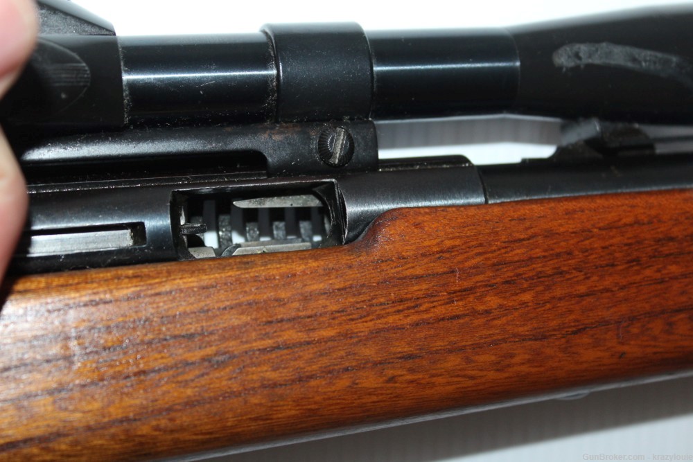 Sears Roebuck Model 25 High Standard .22LR Semi Auto Tube Fed Rifle + Scope-img-23