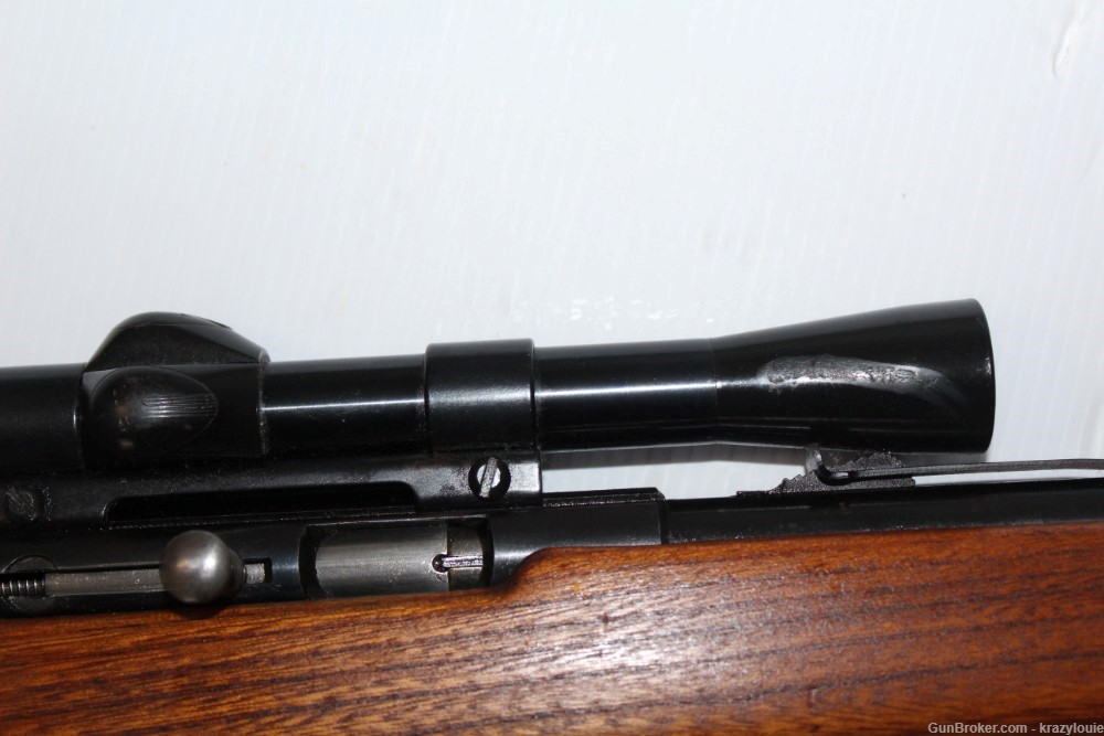 Sears Roebuck Model 25 High Standard .22LR Semi Auto Tube Fed Rifle + Scope-img-28