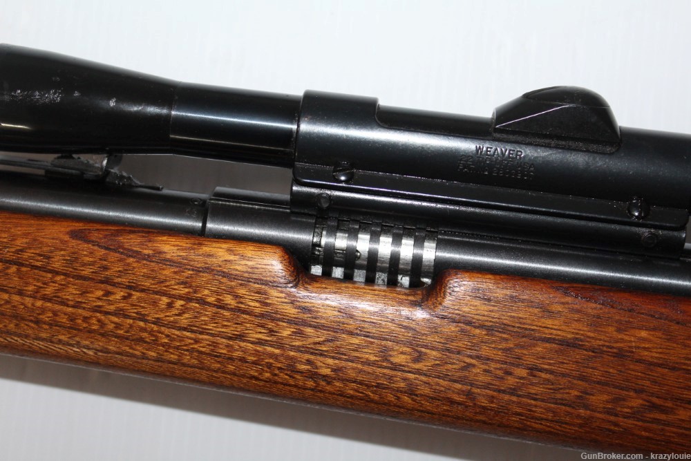 Sears Roebuck Model 25 High Standard .22LR Semi Auto Tube Fed Rifle + Scope-img-30