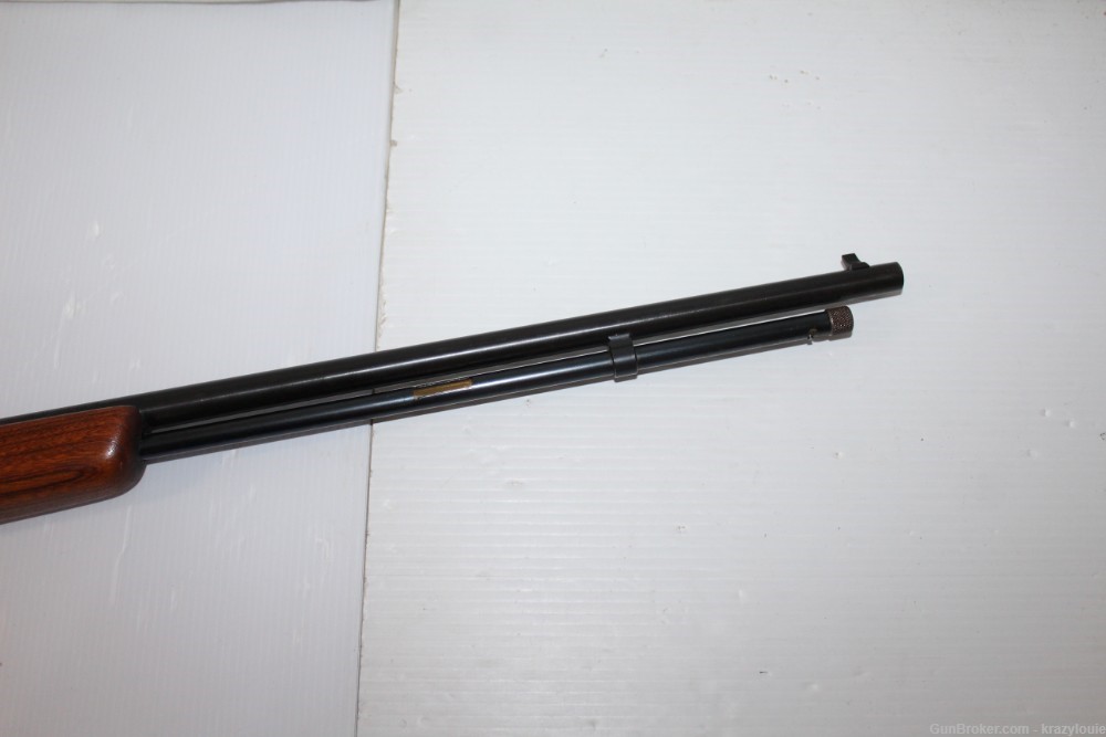 Sears Roebuck Model 25 High Standard .22LR Semi Auto Tube Fed Rifle + Scope-img-11