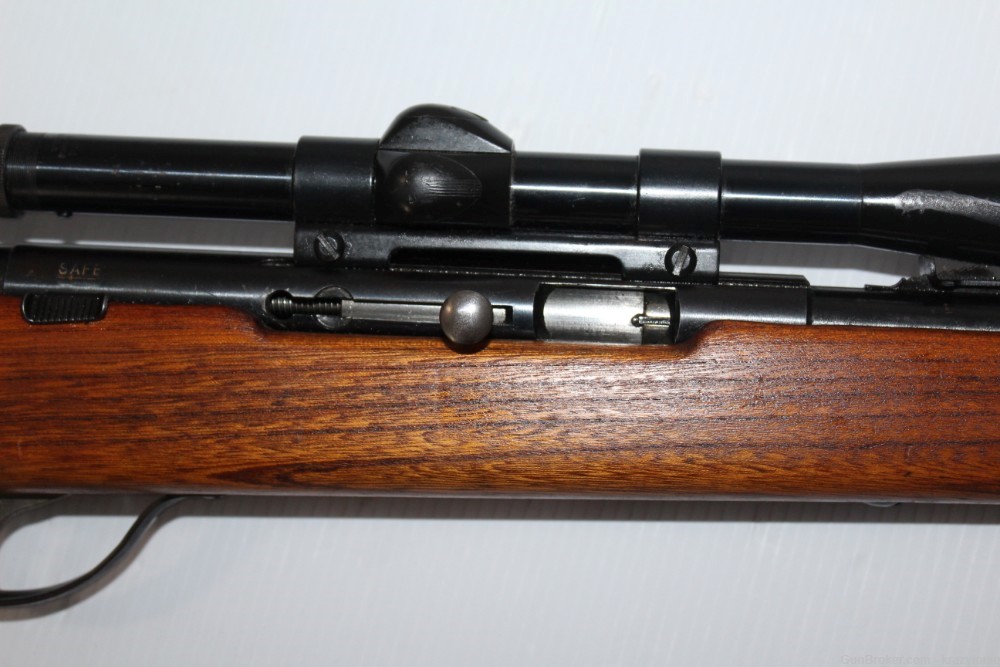 Sears Roebuck Model 25 High Standard .22LR Semi Auto Tube Fed Rifle + Scope-img-22