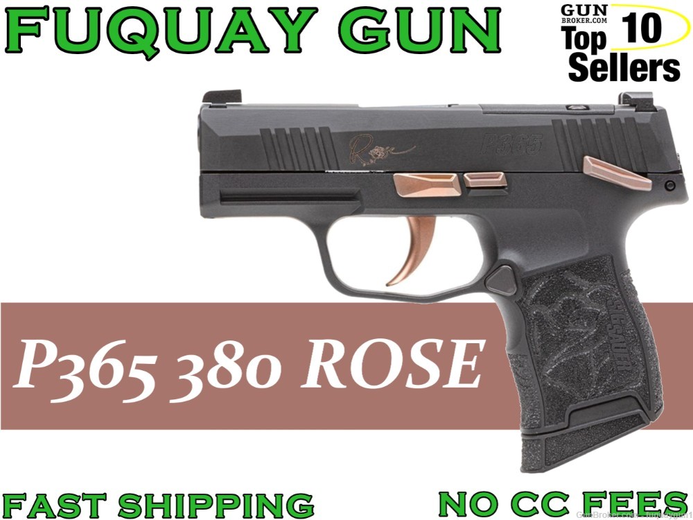 Sig Sauer P365 Rose 380ACP Manual Safety 365-380-ROSE-MS-img-0