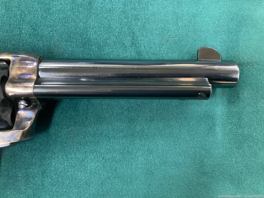 Pietta Great Western II .357mag revolver, leather belt, 2 holsters, & ammo-img-9