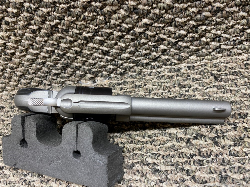 Ruger Wrangler 22 LR Silver Cerakote Finish Black Grips 4.62" BBL 6 Shot-img-13