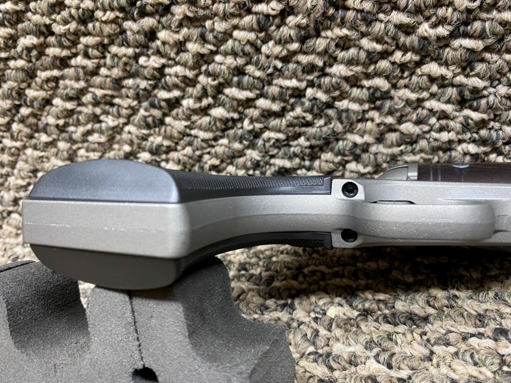 Ruger Wrangler 22 LR Silver Cerakote Finish Black Grips 4.62" BBL 6 Shot-img-10