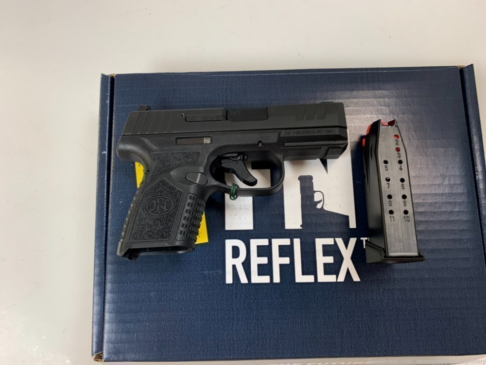 FN Reflex 9MM Pistol W/box and 2 Mags-img-5