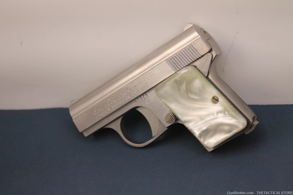 BAUER FIREARMS AUTOMATIC 25 ACP * STAINLESS * Semi-automatic Pistol 3 MAGS-img-1