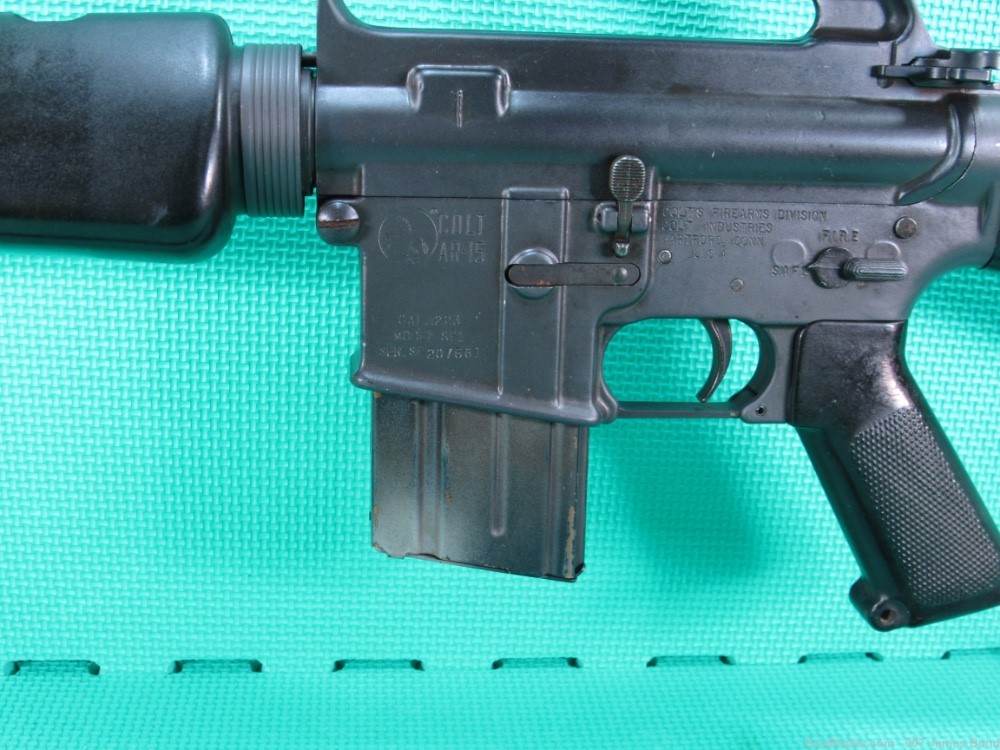 Original Pre-Ban Colt SP1 AR-15 .223 Rem. Made in 1973 Triangle 22” w/Mag-img-19