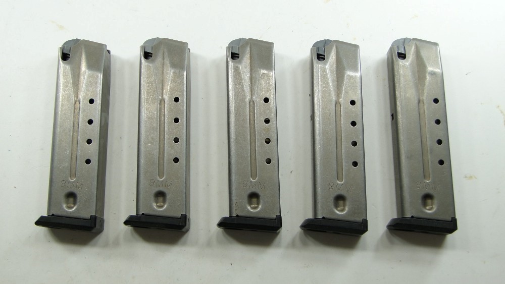 (5 TOTAL) RUGER P89 P93 P94 P95 FACTORY 9MM 15RD L.E. MARKED MAGAZINE 90233-img-2