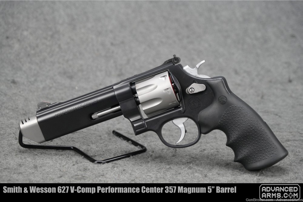 Smith & Wesson 627 V-Comp Performance Center 357 Magnum 5” Barrel-img-0