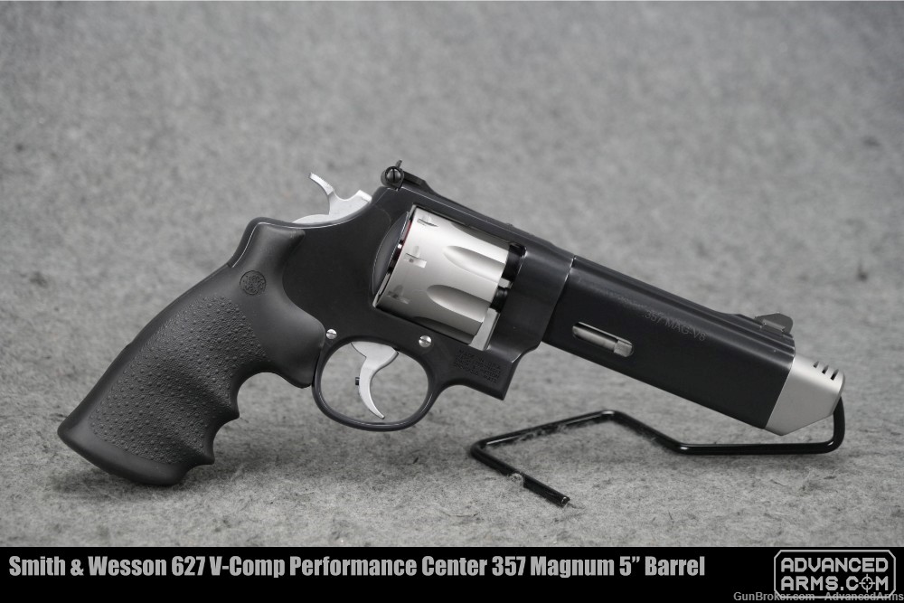 Smith & Wesson 627 V-Comp Performance Center 357 Magnum 5” Barrel-img-1
