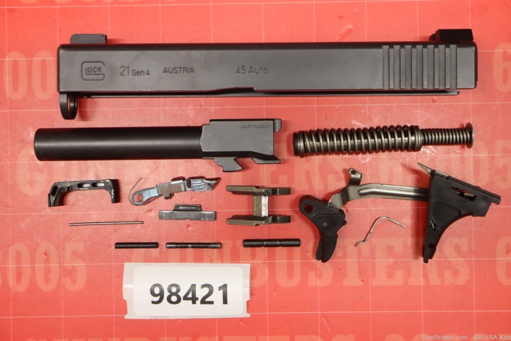 Glock 21 Gen 4, 45 ACP Repair Parts-img-0