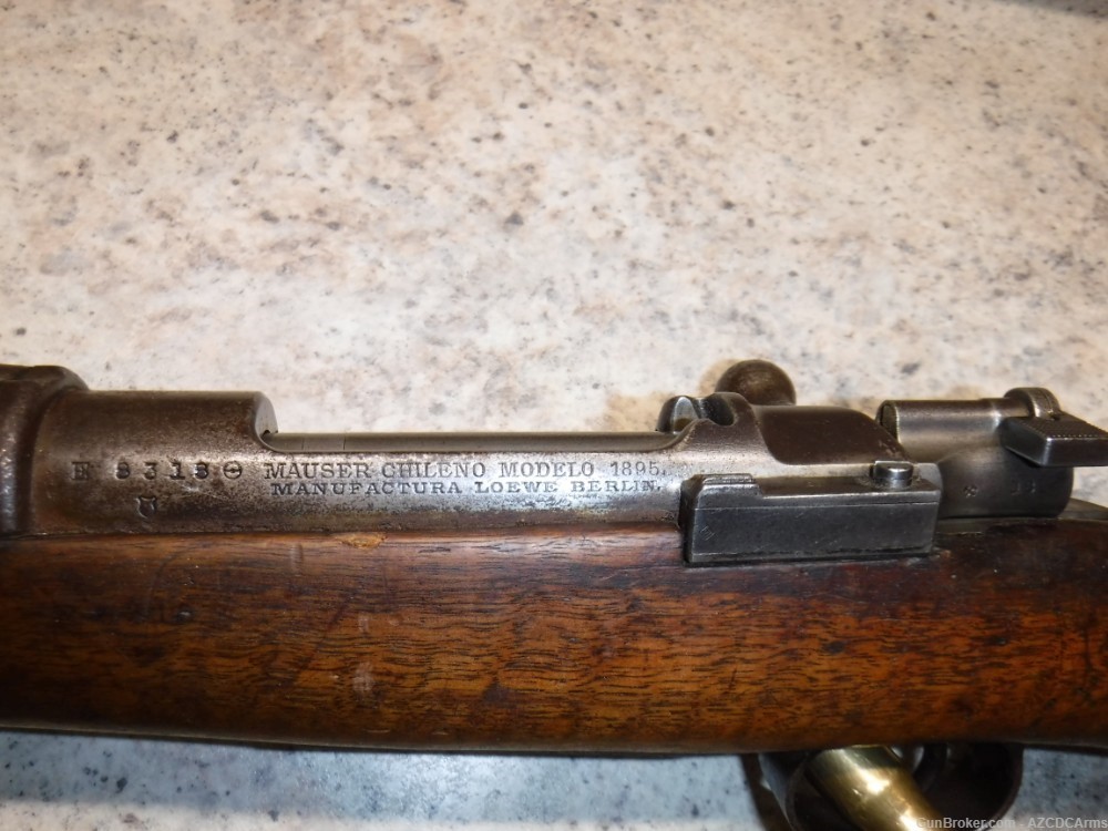 1895 Chilean Mauser 7x57mm, Mfg Lowe Berlin-img-14