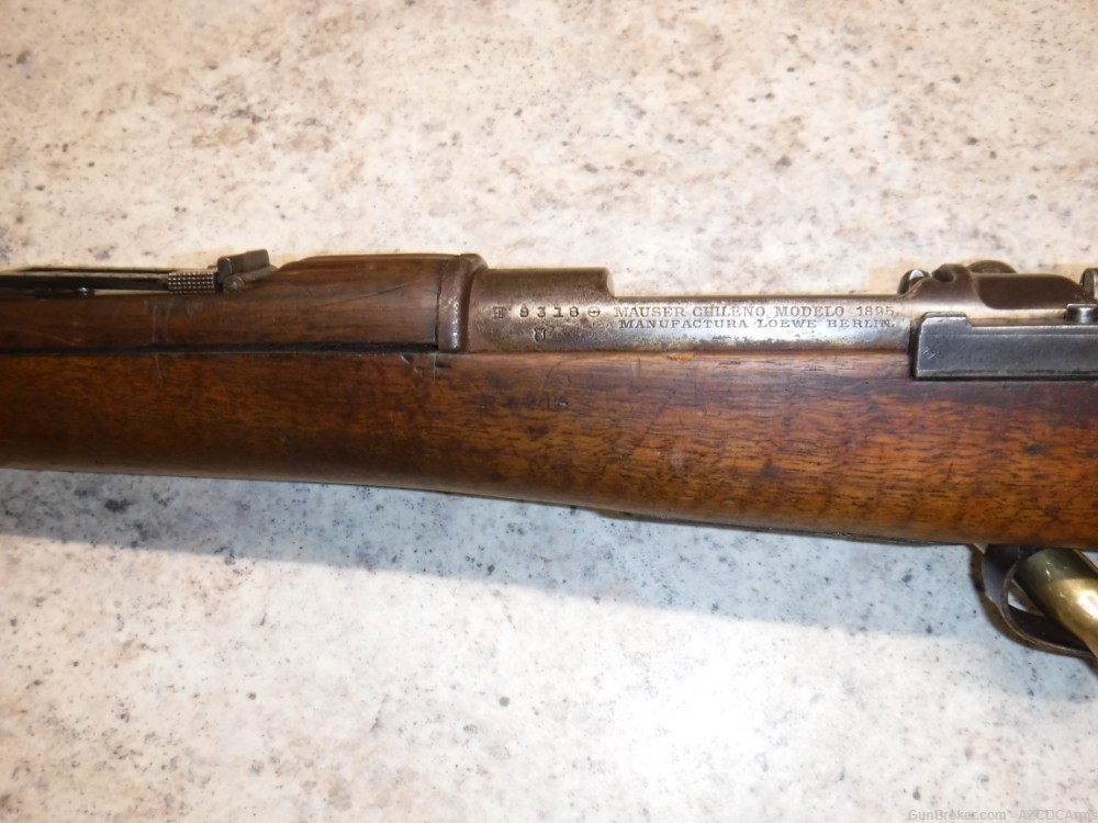 1895 Chilean Mauser 7x57mm, Mfg Lowe Berlin-img-11