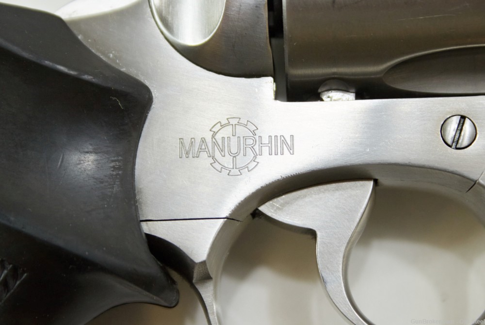  French Manurhin MR88 38 4 in Barrel 38 Spl Double Action Police Revolver-img-17
