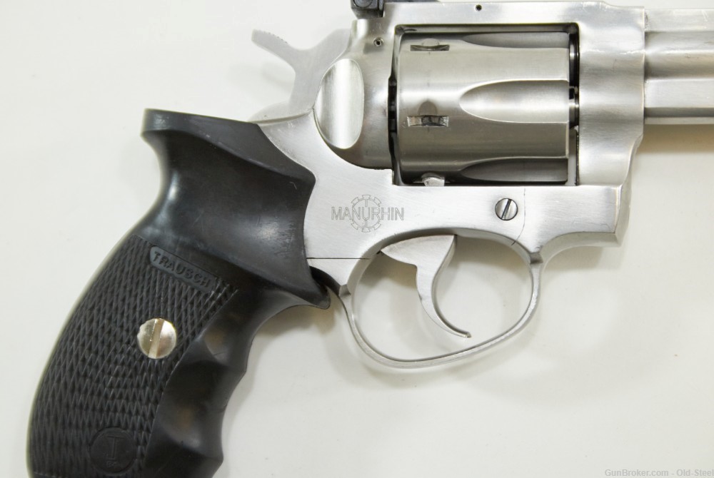  French Manurhin MR88 38 4 in Barrel 38 Spl Double Action Police Revolver-img-13