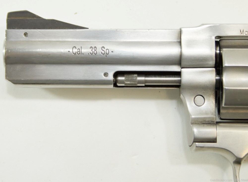  French Manurhin MR88 38 4 in Barrel 38 Spl Double Action Police Revolver-img-4