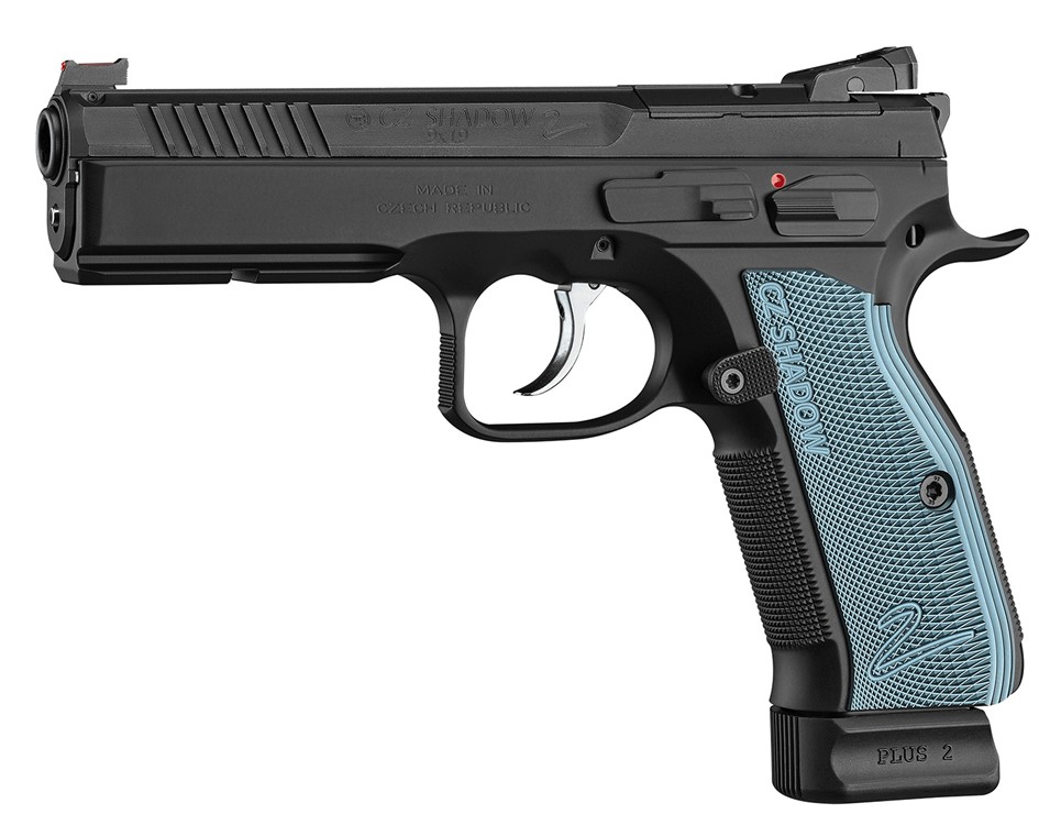 CZ SP-01 Shadow 2 Black and Blue 9mm 4.89-img-2