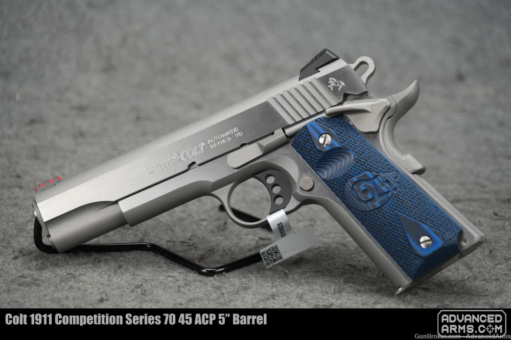 Colt 1911 Competition Series 70 45 ACP 5” Barrel-img-0