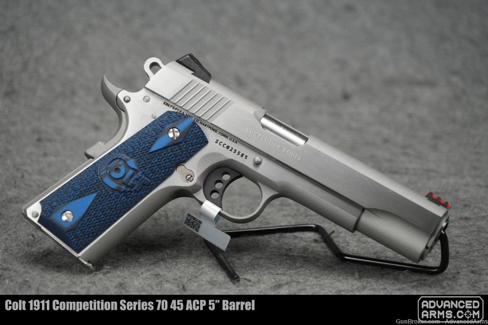 Colt 1911 Competition Series 70 45 ACP 5” Barrel-img-1