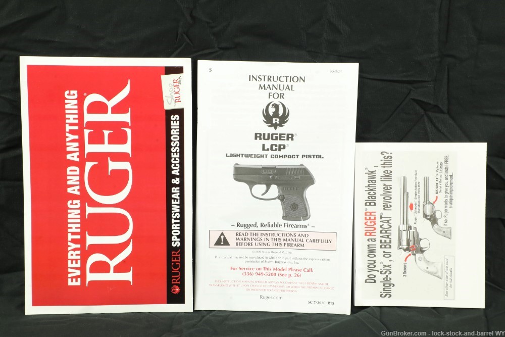Sturm Ruger LCP Distributor Exclusive .380 ACP Subcompact Pocket Pistol-img-32