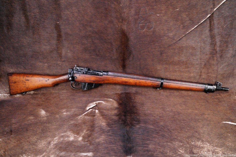 WWII Enfield No4 MkI No.4 Mk1 .303 British Bolt Action Rifle C&R-img-6
