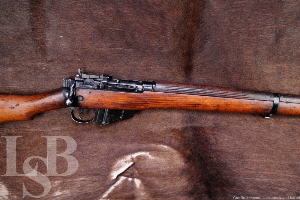 WWII Enfield No4 MkI No.4 Mk1 .303 British Bolt Action Rifle C&R-img-0