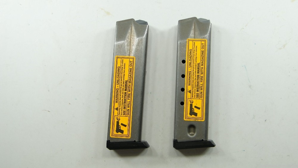 (2 TOTAL) RUGER P89 P93 P94 P95 FACTORY 9MM 15RD L.E. MARKED MAGAZINE 90233-img-0