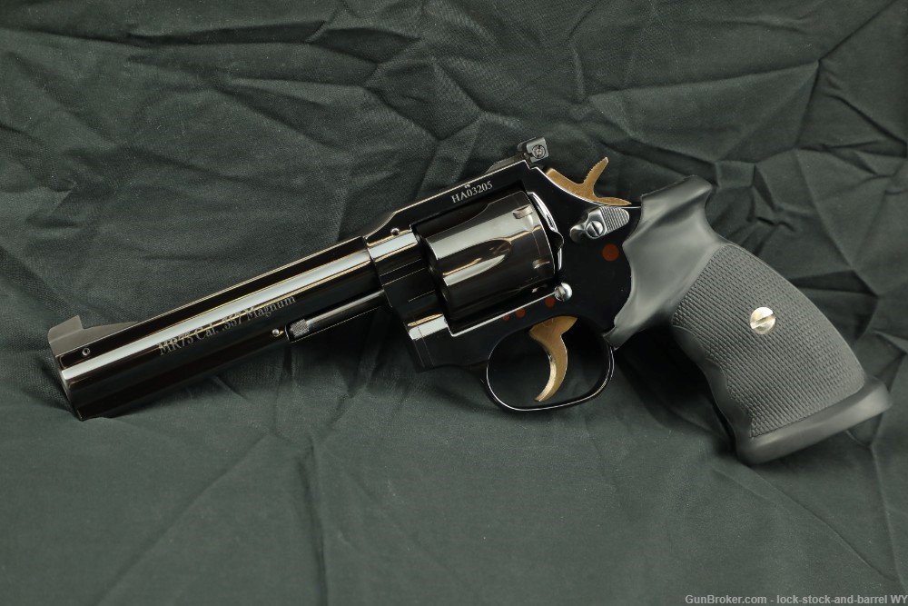 French Manurhin MR73 5 1/4” Barrel .357 Mag Double Action Revolver-img-6