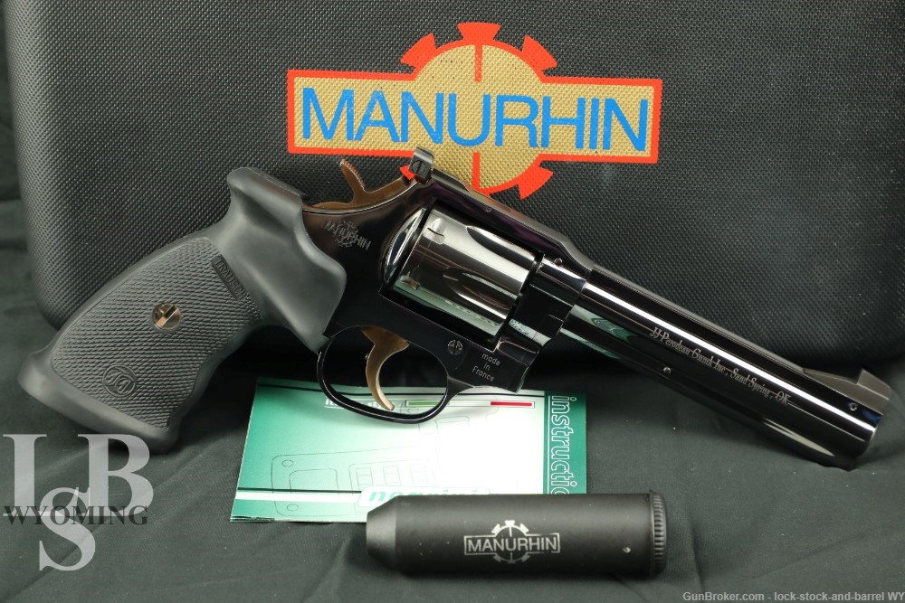 French Manurhin MR73 5 1/4” Barrel .357 Mag Double Action Revolver-img-0