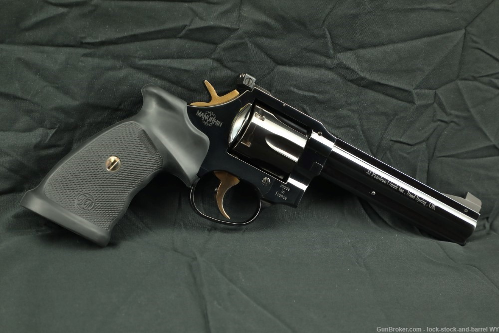 French Manurhin MR73 5 1/4” Barrel .357 Mag Double Action Revolver-img-3