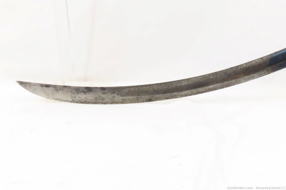 Early-19th Century AMERICAN ARTILLERY OFFICER’S SABER with Etched Blade-img-15