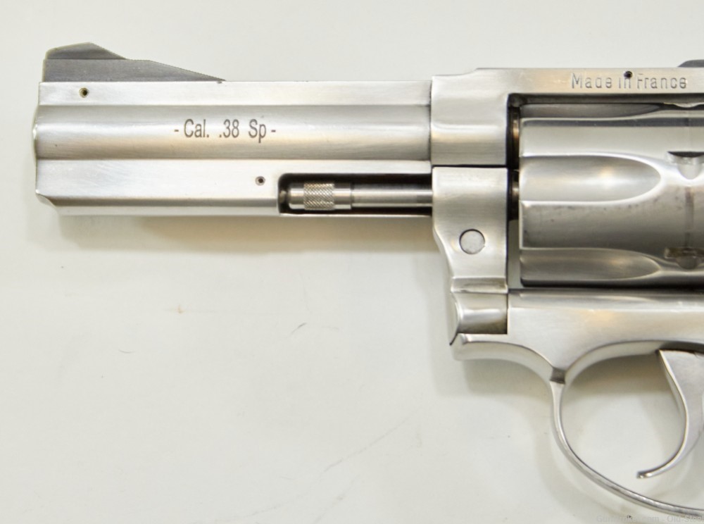  French Manurhin MR88 38 4 in Barrel 38 Special Police Revolver W/ Box-img-5
